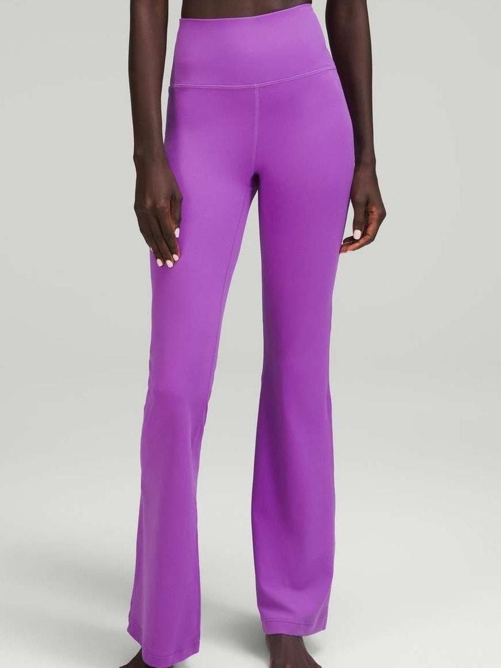 Lululemon /// Women’s Groove Super-High-Rise Flared Pant *Nulu Moonlit Magenta